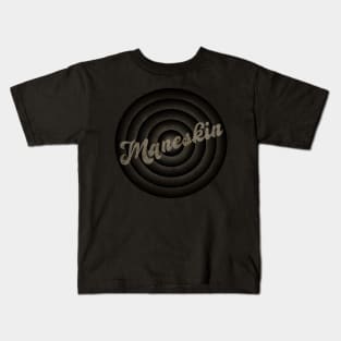 Måneskin  - Vintage Aesthentic Kids T-Shirt